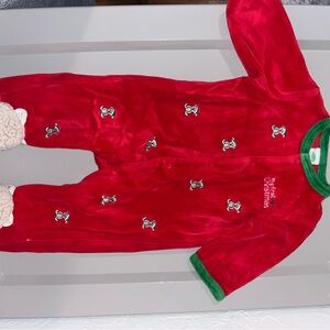 Fleece Christmas sleeper